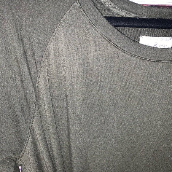 Lou & Grey Tie-waist Dress Green Size Medium - Picture 9 of 10